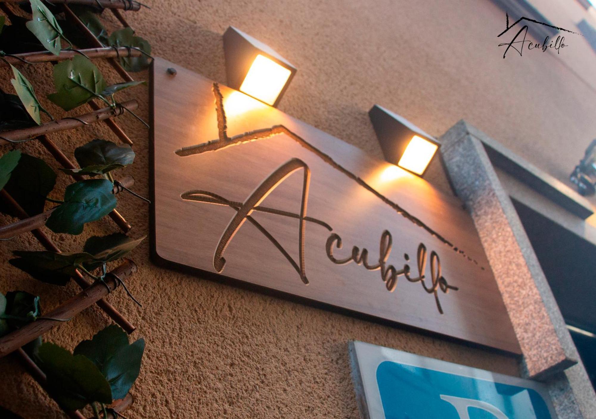 ホテル Acubillo Palas de Rei エクステリア 写真